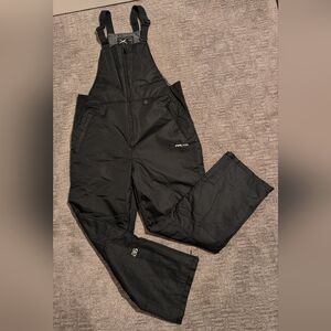 Arctix Men's Regular Fit Black Insulated Snow Bib 5K Overalls - XL